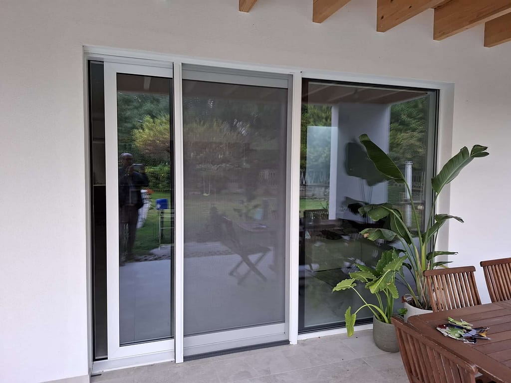 Zanzariera installata a legnago